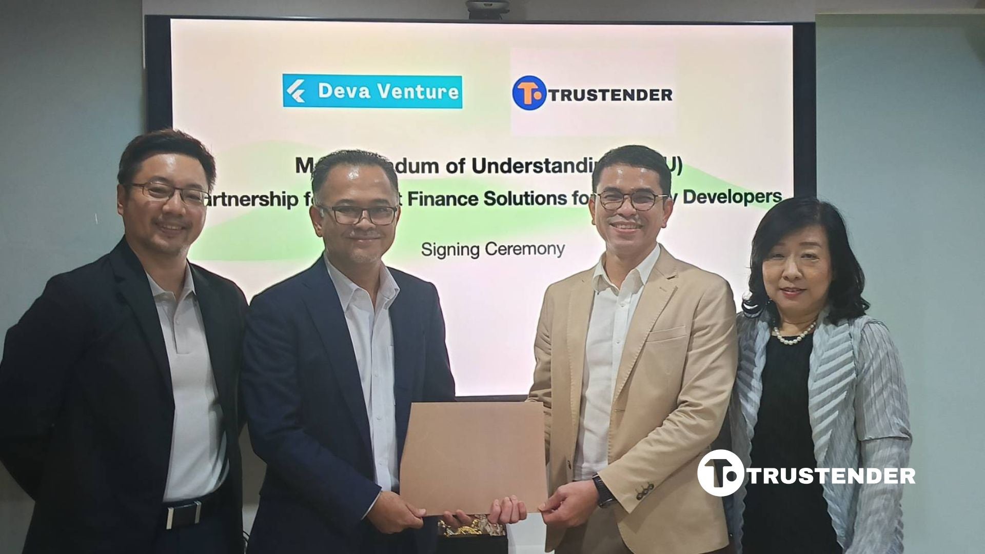 Trustender มั่นใจก้าวสู่ปีแห่งการเติบโต พร้อมประกาศความร่วมมือกับ Deva Venture