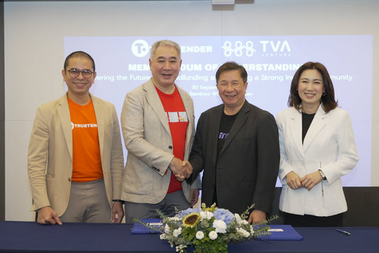 TRUSTENDER จับมือ TVA ปฏิวัติการลงทุนคราวด์ฟันดิงไทย